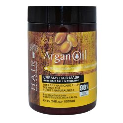 ماسک موی بدون سولفات Hair حاوی روغن آرگان حجم 1000 میلیHair حاوی روغن آرگان حجم 1000 میلی